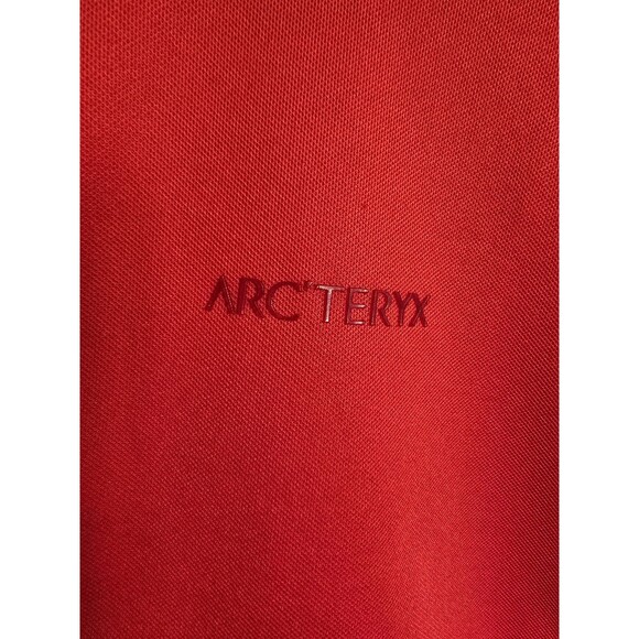 Arcteryx Quarter Zip Pullover Sweatshirt Jacket Orange Mens Size Medium? - Picture 2 of 12